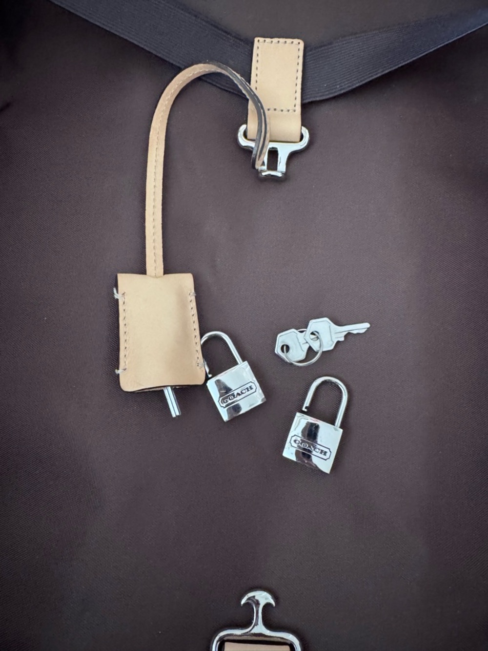 COACH Mini Signature Jaquard Rolling Suitcase - Picture 10 of 14